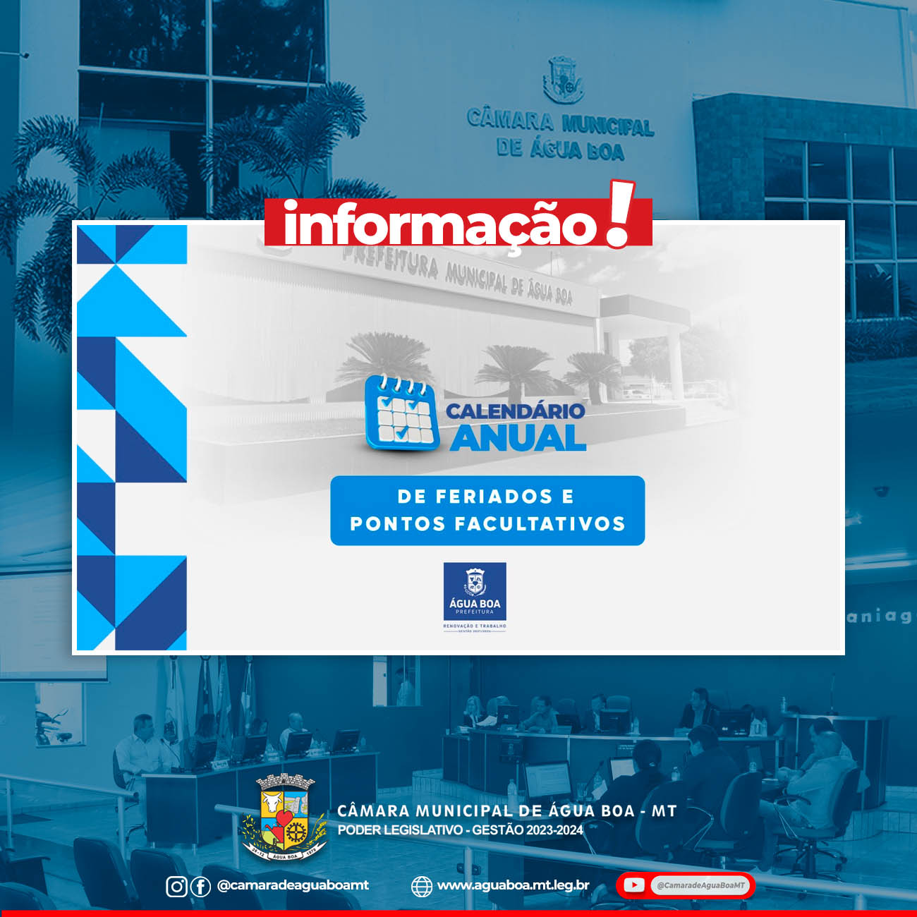 FERIADOS MUNICIPAIS