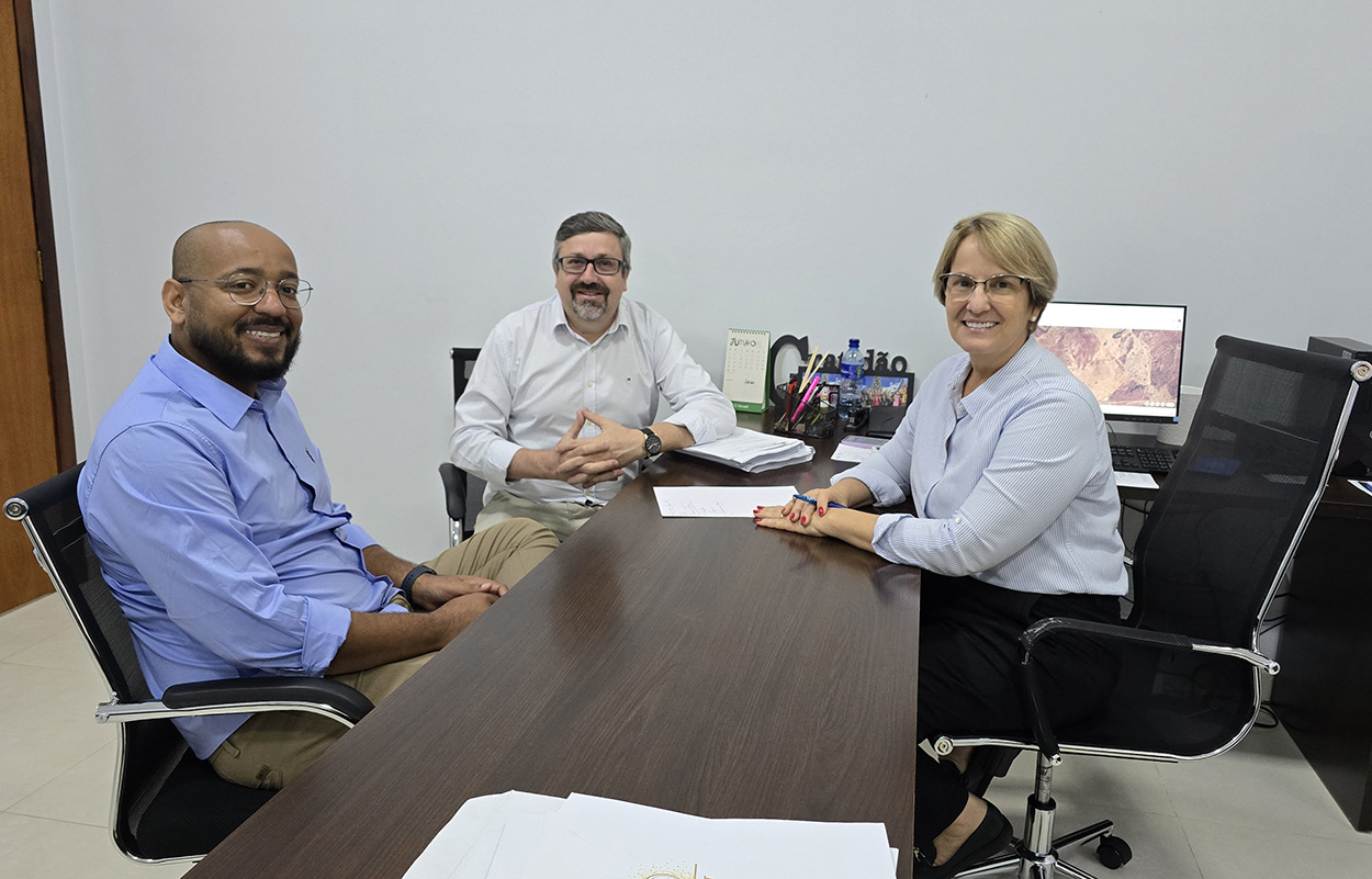 Foto por Jamerson Silveira rejane diretor e carlos