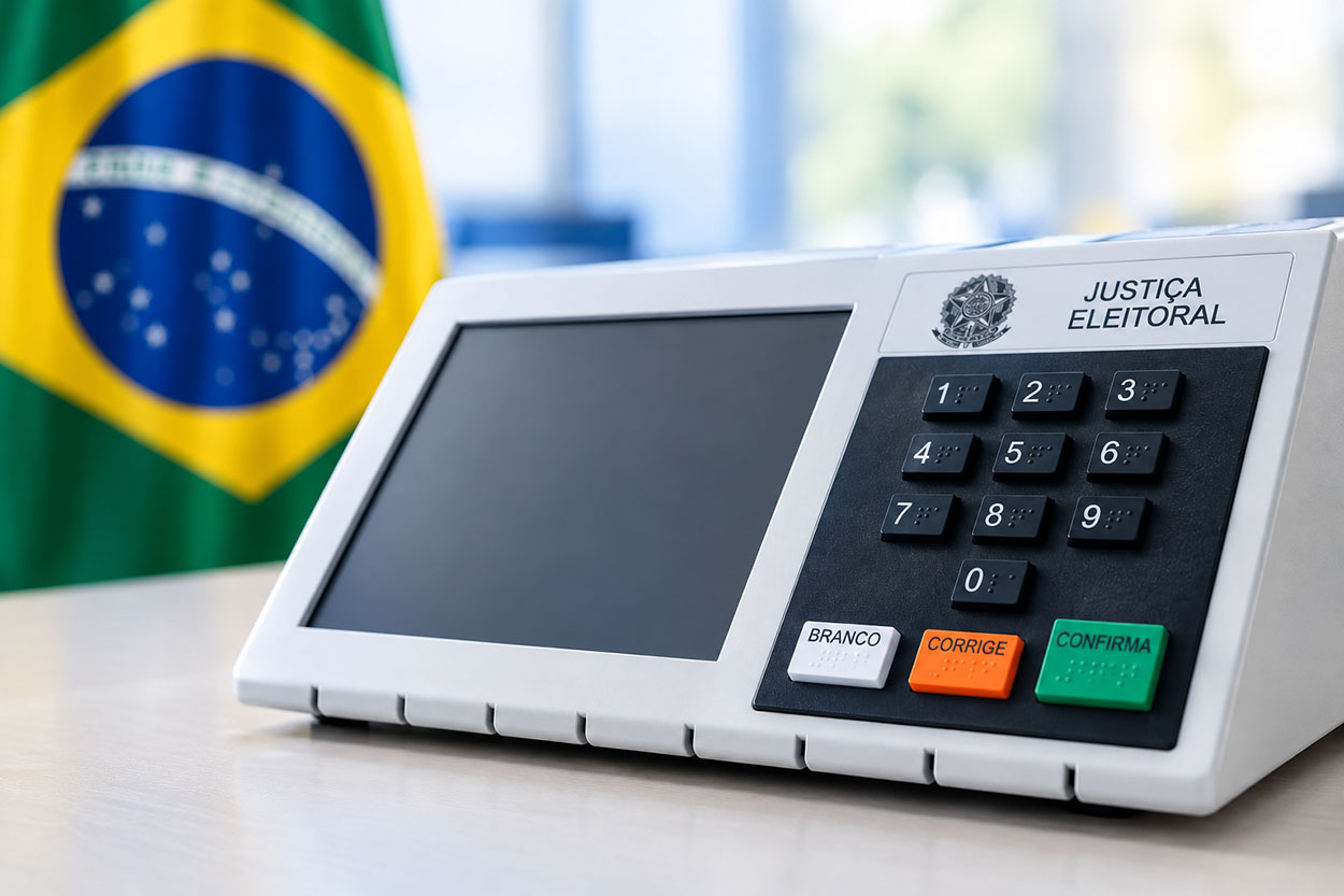 Imagem ilustrativa urna informa araguaia